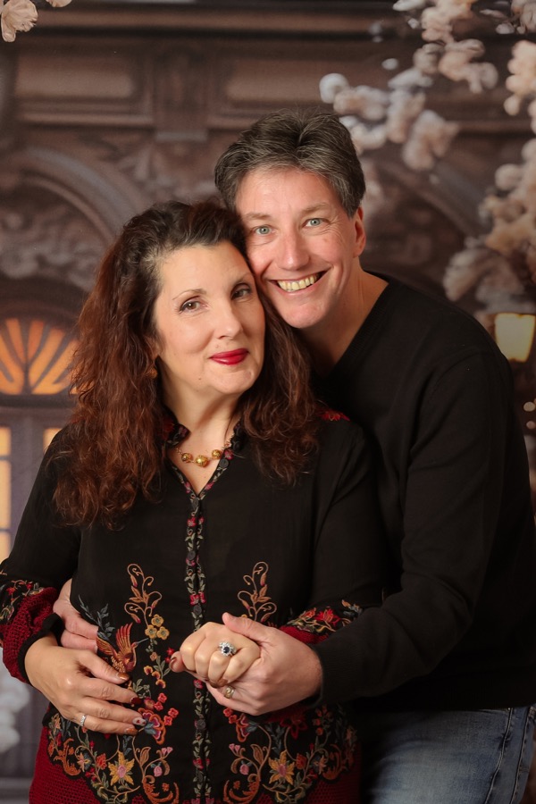 Dawn and her husband Joe Hayes